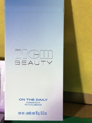 ITEM beauty On The Daily 10 shades Eyeshadow Palette NewInBox 10g/0.3oz FreeSH