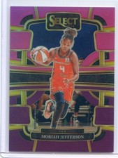 2024 Panini Select WNBA MORIAH JEFFERSON #92 PINK & PURPLE PRIZM /99 SKY