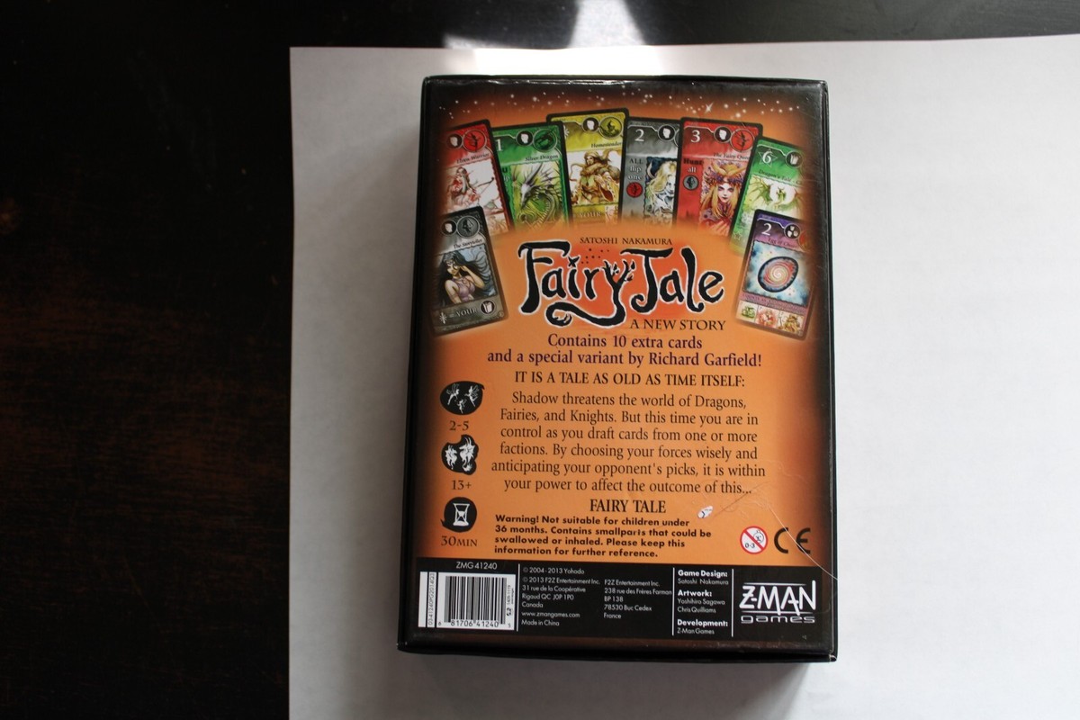 fairy tale Fairy Tale A New Story by Z-Man Games - Card Game - COMPLETE