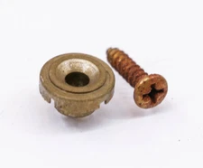 AGP ™ - Telecaster ® - Relic Aged Nickel Vintage Round String Tree and Screw