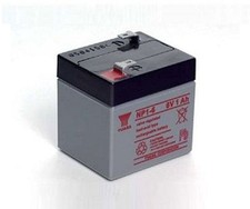 Image of YUASA NP1-6, 6V 1AH 20HR RECHARGEABLE VALVE REGULATED LEAD ACID BATTERY