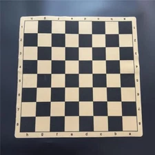 43cm/16.93inch International Chess Board Foldable Leather Fleece Material Gifts