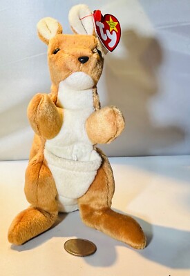 Original Ty Beanie Babies POUCH The Kangaroo Style  1996