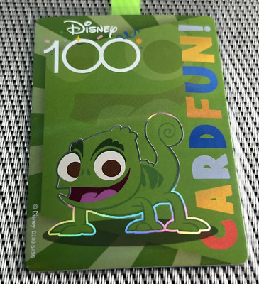 2023 Card.Fun Joyful Disney Rainbow Card D100-SR90 Pascal Tangled