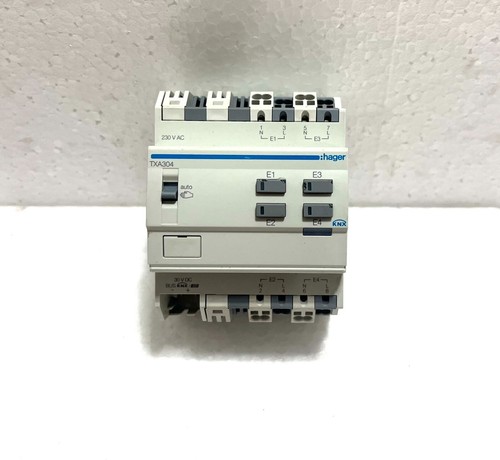 Hager TXA304, 4 Modular Inputs 230V, KNX, Tebis, 4-Fold Input, Binary input - Picture 2 of 7