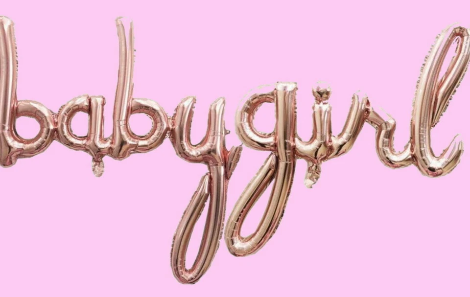 JUEGO DE GLOBOS DE CONFETI ROSA PASTEL 114 piezas:16 pies Garnalda Arco BABY SHOWER Foto 2 de 4