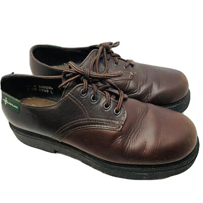 Eastland Dark Brown Leather Footwear Vintage 90s Eastland Leather Oxfords // Dark Brown Academia  main image 2