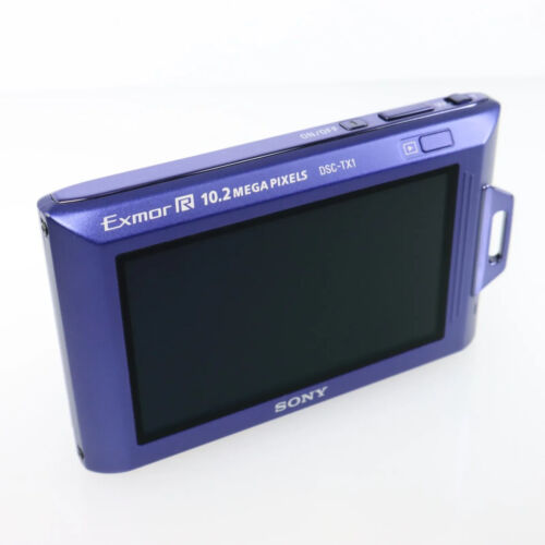 Sony Cyber Shot DSC-TX1 Digital Camera 10.2MP 4x Optical Zoom Blue 85% New - Picture 12 of 12