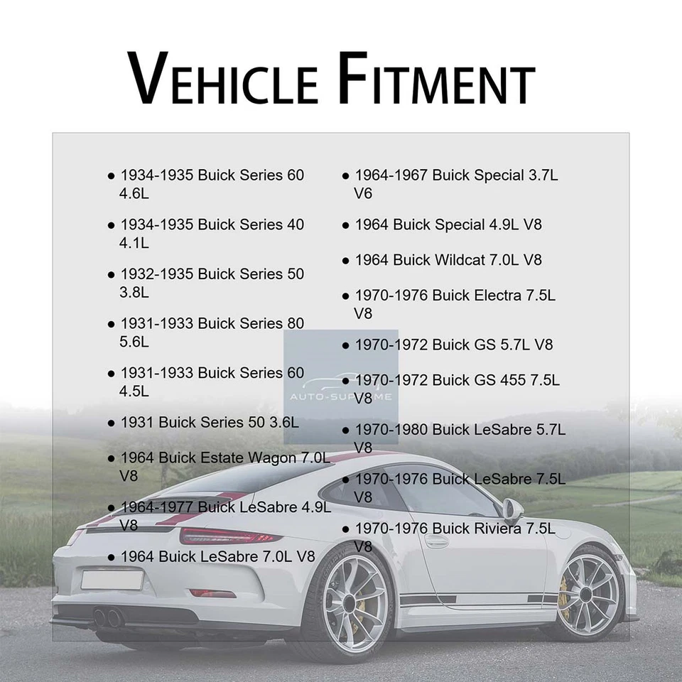 Juego de cepillos de arranque encendido estándar para Buick Estate Wagon 6,6 L Foto 4 de 4