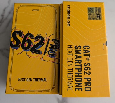 CAT S62 Pro 128GB 4G IP68 Dual SIM SIM frei Smartphone - Schwarz