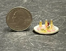 Dollhouse Miniature Nail Polish Tray Reutter Porcelain 1:12 B259 Dollys Gallery