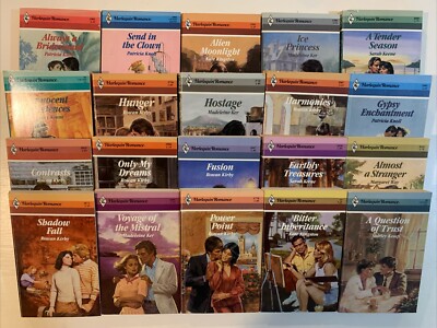 harlequin romance books 80s (20) Vintage (E19)