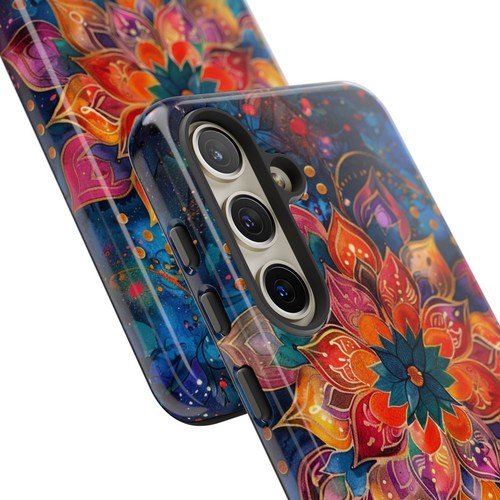 Mandala Flower Watercolor Phone Case for iPhone, Samsung Galaxy, Pixel - 第 164/256 張圖片