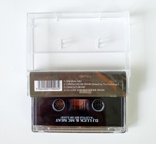 UK GARAGE: DJ Luck & MC Neat - A LITTLE BIT OF LUCK Cassette Tape 2-STEP 1999 - Foto 7 di 7