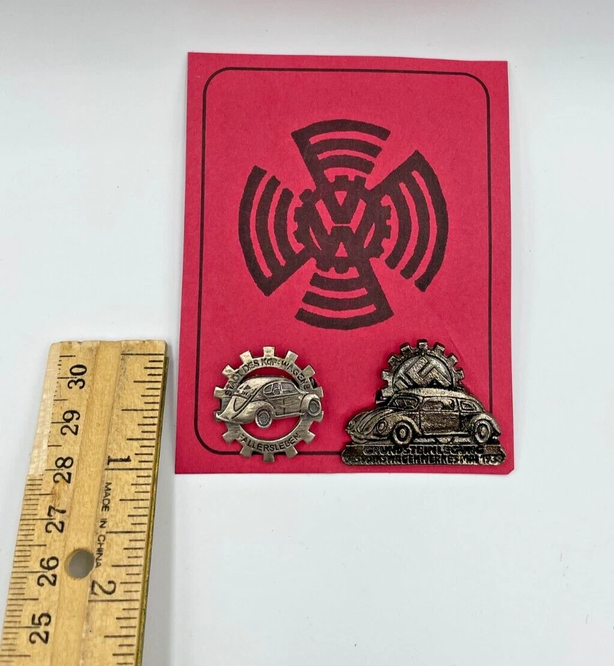 VW Volkswagen Collectible Brass Lapel/Hat/Tie Pin German - Image 2 of 4
