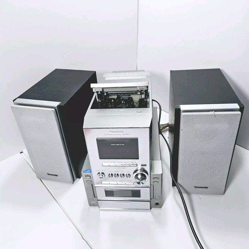 Panasonic SA-PM17 kompakte Bi-Amp Stereoanlage, Receiver, Kassette & 5-CD-Radio - Bild 22 von 24