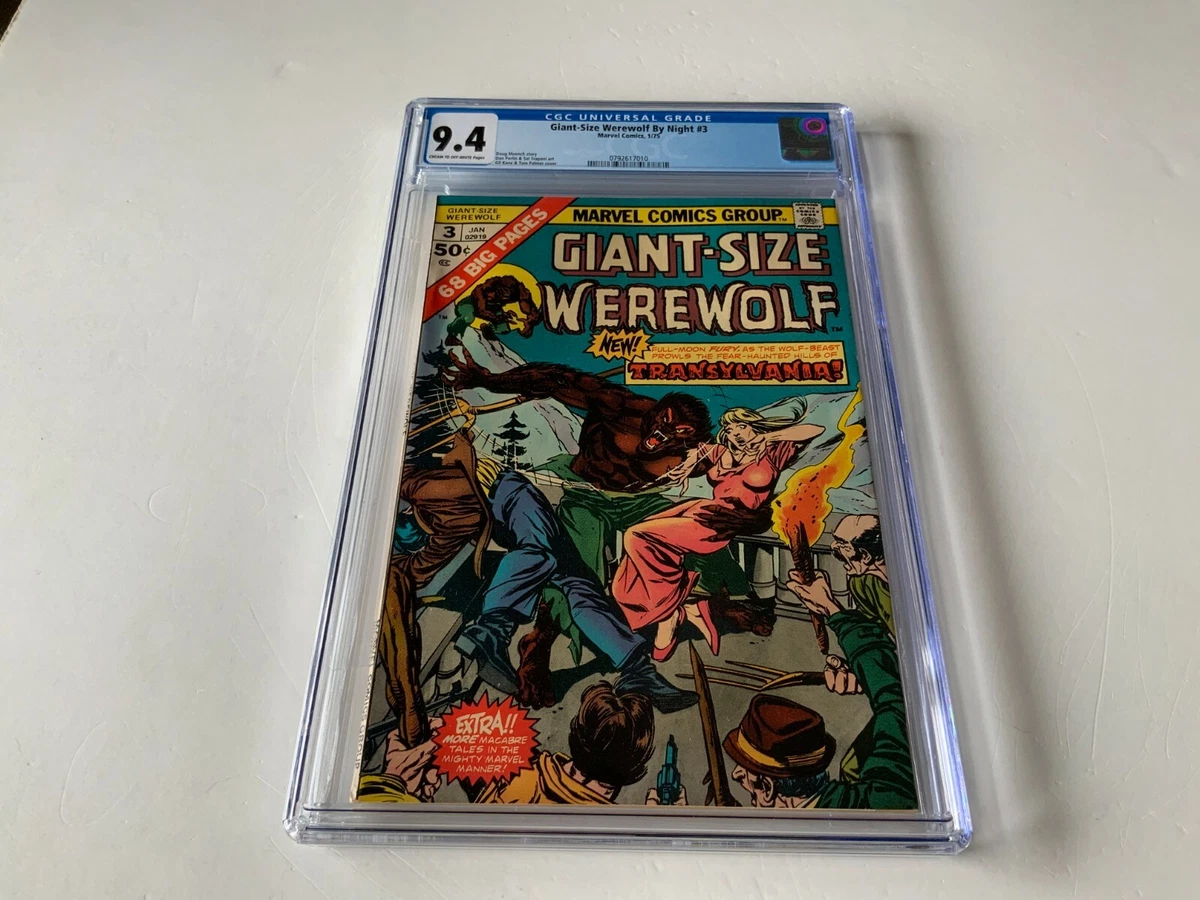Werewolf by Night Certified Guaranty Company (CGC) Comics, Graphic