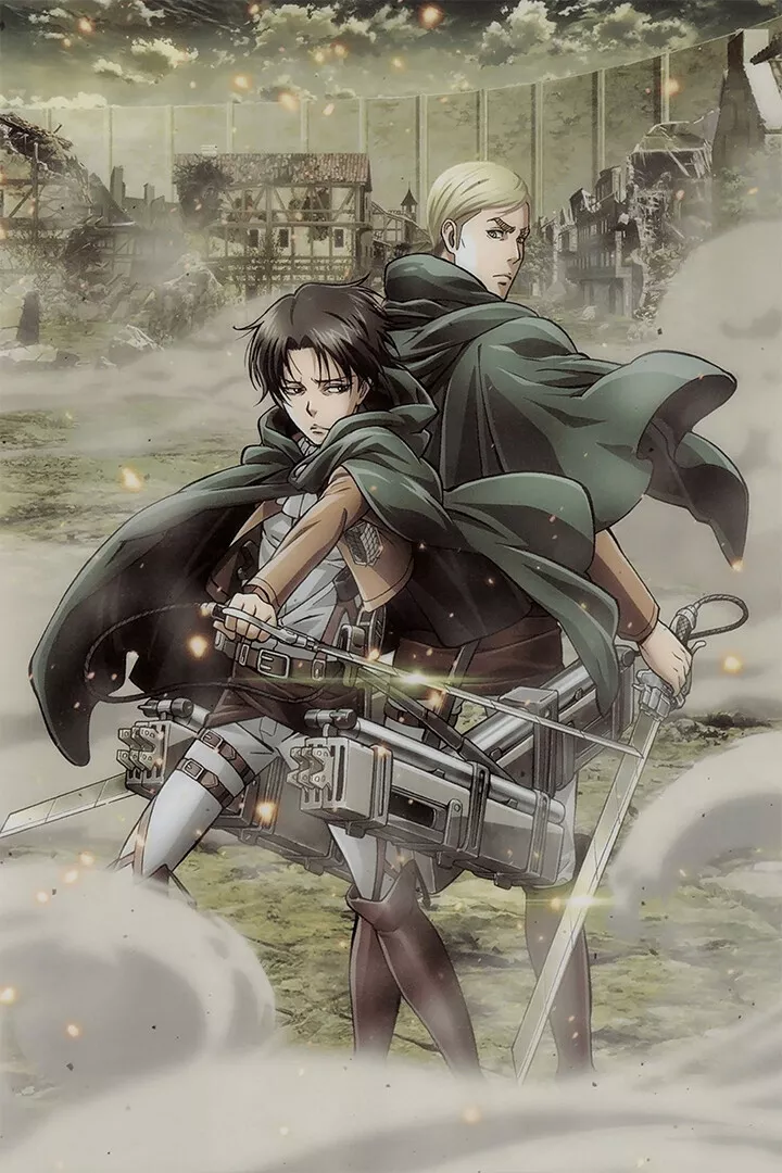 Attack On Titan Anime NEW Paint By Numbers 