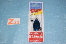 Cucharilla Giratoria MEPPS AGLIA Platinium AZUL Tamaño A Elegir (De N°0 A N°5)