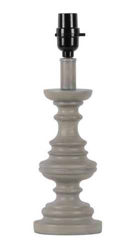 Hampton Bay TTL20 Mix And Match 14/25”h Nantucket Gray Accent Lamp Base (2-Pack) - Picture 2 of 5