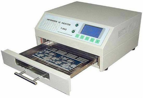 GOOD  T962 Infrared SMD BGA IC Heater Reflow Oven 18X23.5CM - Afbeelding 1 van 3