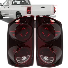 Pair Red Smoke Tail Lights Lamps For 2007-08 Dodge Ram 1500 07-09 Ram 2500 3500