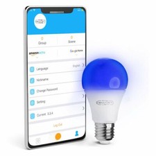 4 x RGB LED Smart App Light Bulb Lighting Dimmable Wifi Google Alexa E27 B22 10w — image 2