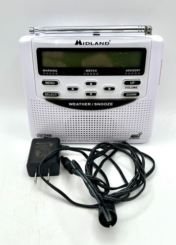 Midland WR120EZ NOAA Weather Radio All Hazards Alert Radio S.A.M.E.