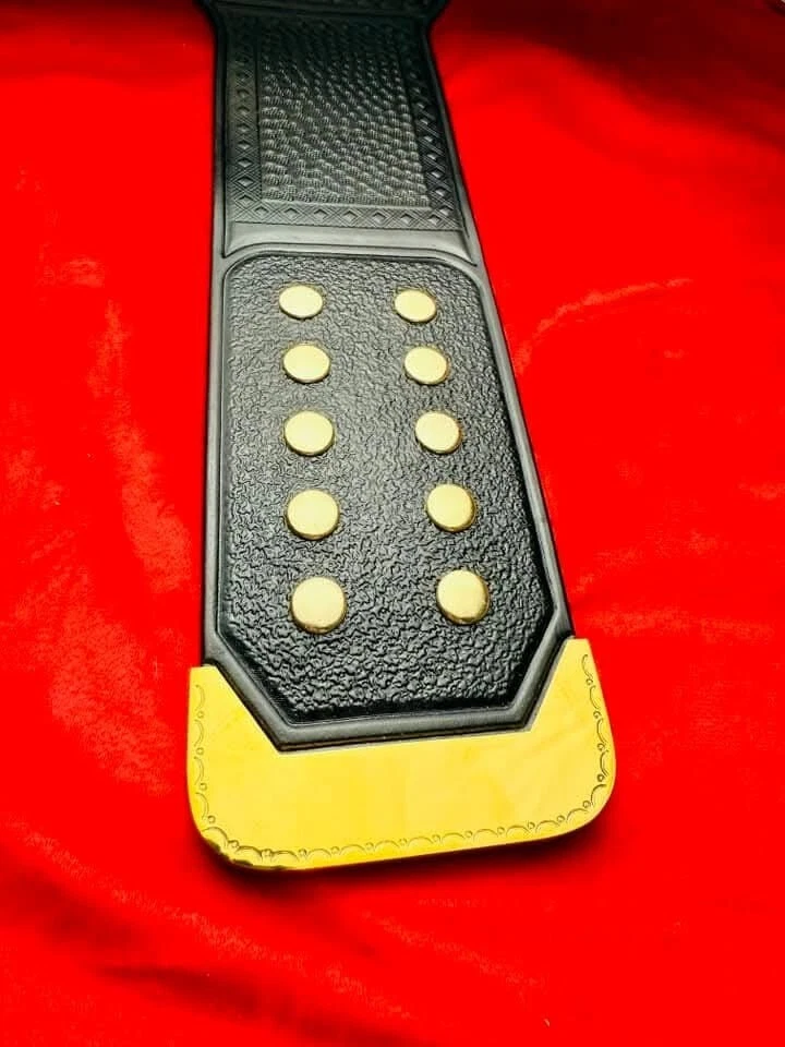 world heavyweight championship  Replica title Belt 6mm fast ship - Image 3 of 3