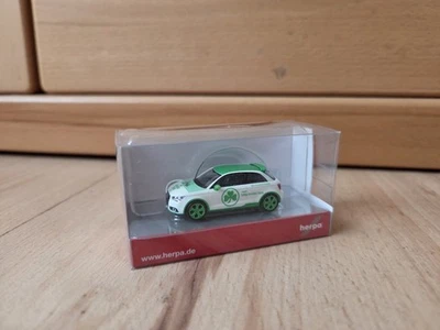 SpVgg Greuther Fürth - seltener Audi A 1 Modellauto Modell Pkw m. Logo (Herpa) - Bild 1 von 4