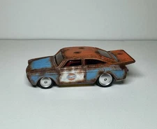 Custom Painted ‘65 Volkswagen Fastback Blue Orange Gulf Rat Rad W/ Real Tires