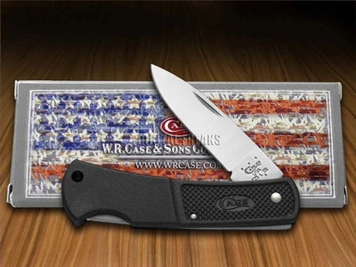 Case xx Lightweight Black Zytel Small Lockback Pocket Knife Stainless 156 Knives - Image 1 of 4