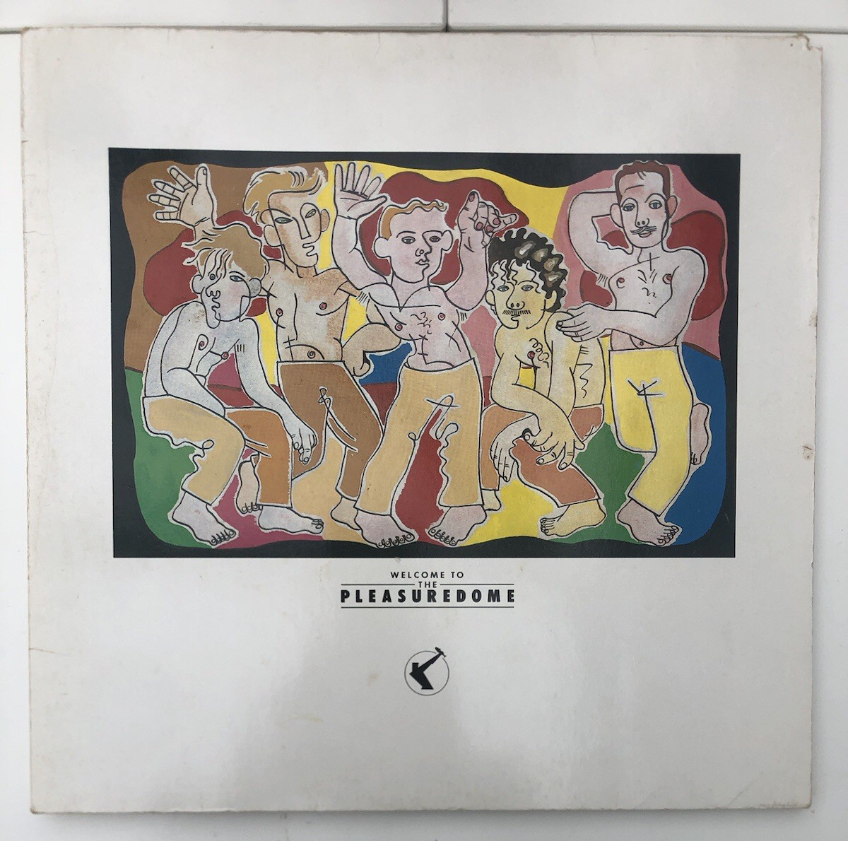 FRANKIE GOES TO HOLLYWOOD WELCOME TO THE PLEASUREDOME VINYL LP RECORD