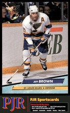 Jeff Brown 1992-93 Ultra #183 St. Louis Blues