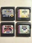 Sega Game Gear Game Lot