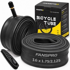 FANSPRO 16 Inch Bike Tubes 16 x 1.75, 1.95, 2.10, 2.125, 2 Pack 16
