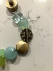 Beautiful Vintage Aquamarine Bracelet 7.5" Sterling — photo 4