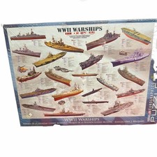 WWII Warships Eurographics 1000 Piece Puzzle NIB