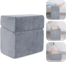 ROYALAY Adjustable Foot Rest under Desk for Office, High-Density Foam Foot Rest 