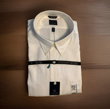 NWT Defect Chaps Men Shirt Classic-Fit Button-Down Collar Non Iron 18.5 34/35