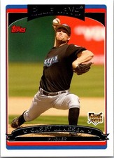 2006 Topps Updates & Highlights Casey Janssen  RC UH135 Toronto Blue Jays
