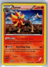 Pyroar 20/106 Rare Flashfire Pokemon Lightly Played