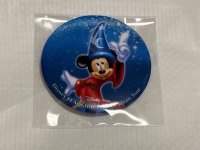 Disney Mickey Mouse Magic Apprentice Can Badge Disney Flagship Tokyo Tour Unuse
