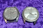 Vintage Seiko Sportsmatic Auto & Seiko Auto Watch Series 6309 Heads, Working