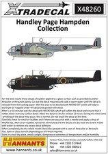 Xtradecal 1/48 Handley Page Hampden Collection (11) - X48260