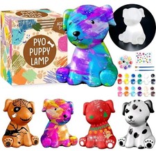 Goodyking Paint Your Own Dog Lamp Kit, DIY Night Light, Crafts for Teens...