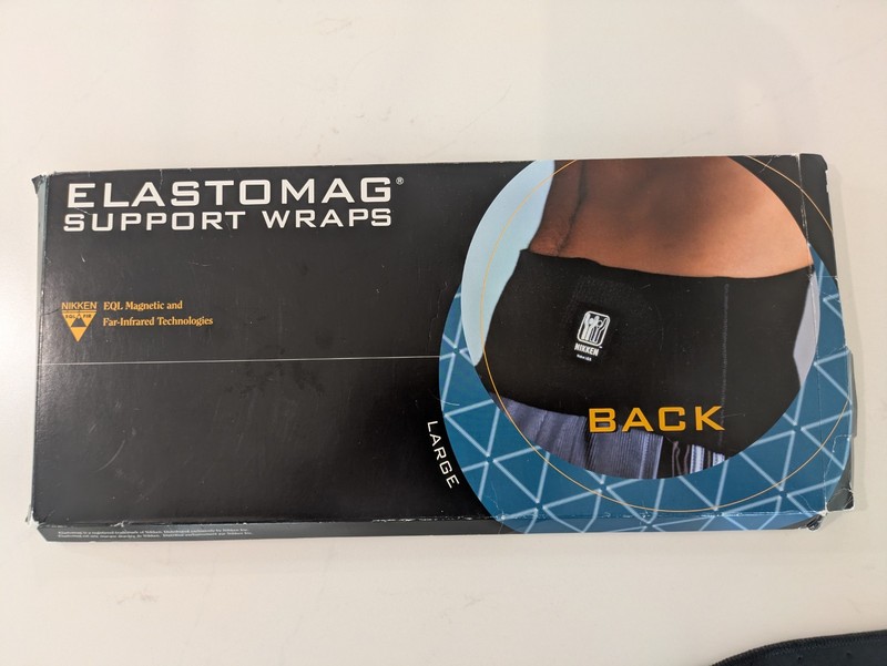 Nikken Elastomag Back Support Wrap