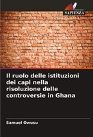 Il Ruolo Delle Istituzioni Dei Capi Nella Risoluzione Delle Controversie In...