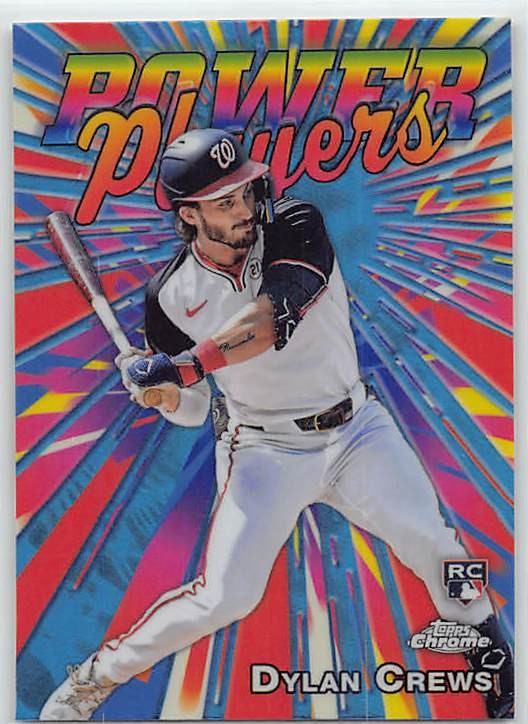 2025 Topps Chrome #PP-20 Dylan Crews Power Players