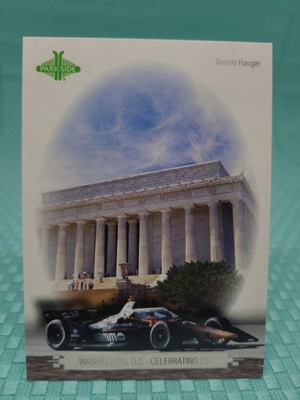 #ad 2026 Parkside Indycar Celebrating 250 Lincoln Memorial Dennis Hauger 3 $9.99